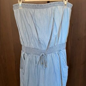 Guess Strapless Jumpsuit NWOT